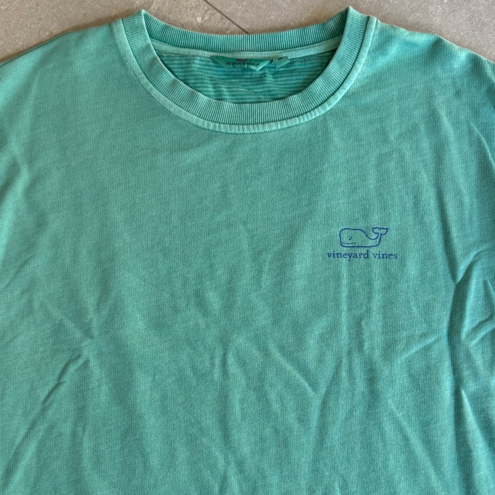 Vineyard Vines Women's Mint Green Loopback French Terry Sweatshirt